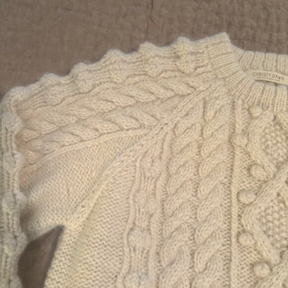 Christy Dawn Ricky Sweater, Size Small, Color Natural - Picture 9 of 16
